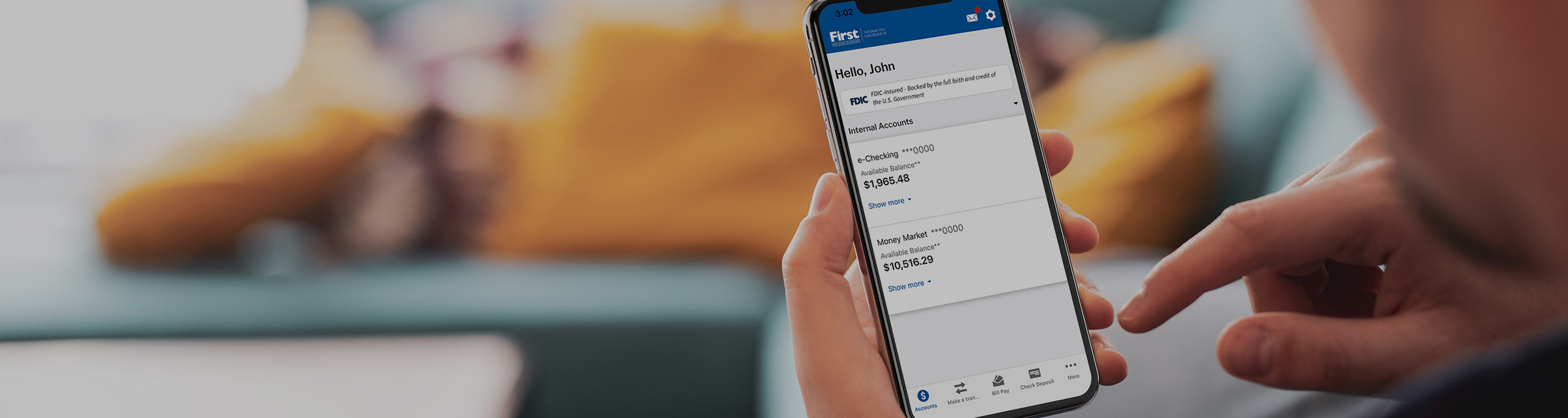 How do I sign up for Online Banking? header background image